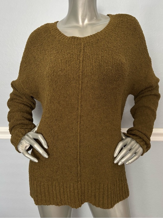 Eileen Fisher Sweaters - Eileen Fisher NWT Organic Cotton Fluff Cashmere Blend Crewneck Sweater Moss